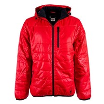 NEW Spyder Men&#39;s Tribute Insulator Hoody Jacket, Red, Size S, NWT - £41.35 GBP