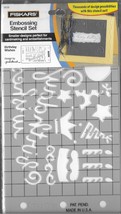 Fiskars Cardboss Themed Stencil. Birthday Wishes. Ref:013. Embossing Crafts - £4.89 GBP