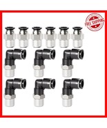 Efficient Elbow and Straight Connectors: 12-Pack Push-to-Connect Fits 5/... - $448.06 MXN