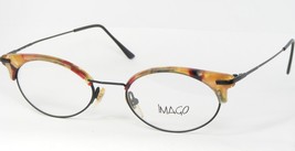 Vintage Rare iMAGO Culex 5 Multicolore/Noir Lunettes Cadre 48-18-140mm Italie - $86.51