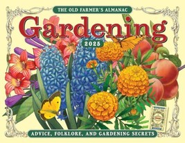 The 2025 Old Farmer&#39;s Almanac Gardening Wall Calendar - $14.70