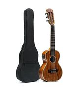 28&quot; Concert Mini Acoustic Guitalele with EQ Handcraft Acacia Wood W/Spon... - $1,974.92 MXN