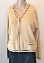 Rena Rowen for Saville Women&#39;s Full Zip Cardigan Sweater Size M - $30.01