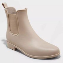 Bottes De Pluie Chelsea Taupe Pour Femmes A New Day - $14.98