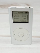 Apple iPod Mini 1st Generation Silver 4GB A1051 Tested Works - READ - £21.17 GBP