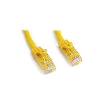 STARTECH.COM N6PATCH7YL 7FT YELLOW CAT6 ETHERNET CABLE DELIVERS MULTI GI... - £25.54 GBP