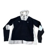Genuine Puma BMW Motorsport Men&#39;s Hooded Sweat Jacket Navy White Large Z... - €65,99 EUR