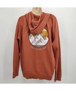 Roxy Pullover Hoodie Women&#39;s Size XL Burnt Orange Sweatshirt - $15.00