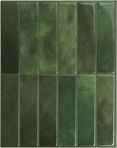 Smart Tiles Smart Tiles Peel And Stick Backsplash - 5 Sheets Of, Sefrou Green - $48.99