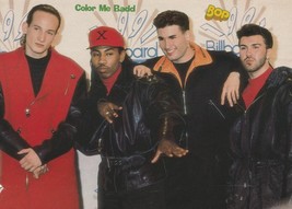 Color Me Badd teen magazine pinup clipping leather jackets Bop teen idols pix - £2.75 GBP