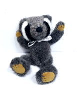 Mary Meyer Raccoon Gray White Black Plush Stuffed Animal Bandit 10&quot; Tall - $327.09 MXN