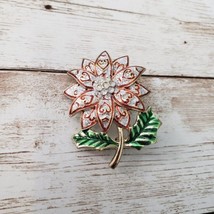 Vintage Brooch / Pin - Large Flower Statement - $15.99