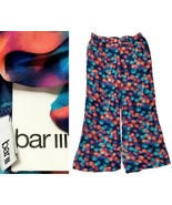BAR III Multi-Color Polka Dot Wide Leg Sheer Chiffon Swim Cover-Up Pants... - £10.26 GBP