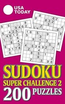 USA TODAY Sudoku Super Challenge 2: 200 Puzzles (USA Today Puzzles) (Volume 28)  - £7.88 GBP