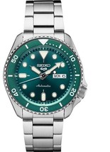 Montre de sport Seiko 5 Gents Automatic Divers Style SRPD61K1 CADRAN VERT - $231.10