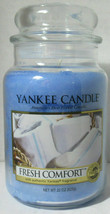 Yankee Candle Large Jar Candle 110-150 hrs 22 oz  FRESH COMFORT - £27.51 GBP