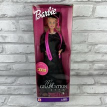 Mattel Barbie My Graduation 2003 Vintage Doll Charm Diploma Brush Cap Gown Nib - $15.47