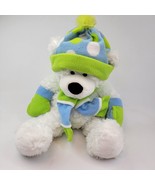 Hugfun International Winter Teddy Bear Scarf Hat Plush Stuffed Animal To... - £3.71 GBP