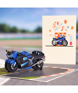 Motorbike pop-up card 15cm x 20cm UK sales only - $10.00