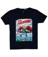 Marvel Comics Thor for Asgaaard! Boys Navy Graphic T-Shirt (7-8 years ol... - $6.92
