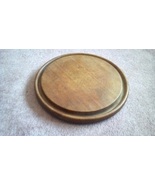 10 inch diameter Teak Cutting Wood Breadboard - €34,73 EUR