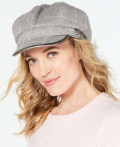 I.N.C.  Windowpane-Plaid Newsboy Cap - $20.79