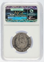 1888 J Germany 2 Mark 2M Silver Coin Hamburg NGC Graded UNC Details - £664.64 GBP