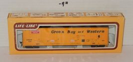 Vintage Life-Like HO Scale Green Bay and Western Thrall Door Car GBW 54 ... - $24.70