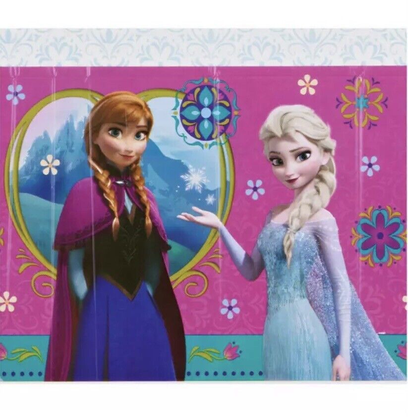 Disney Frozen DesignWare Party Supplies Tablecover Tablecloth 54 in X 96 in *New - $4.00