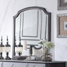 House Beatrice 39&quot;x35&quot; Mirror, Charcoal Finish - $125.00