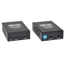 Tripp Lite 1 x 2 HDMI Over Cat5/Cat6 Extender Kit, Transmitter and Receiver, 108 - £232.58 GBP