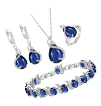 Wedding Jewelry Set for Bride Bridesmaid, Glamour - £67.44 GBP