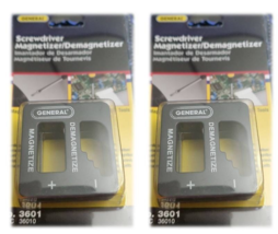 General #3601 Screwdriver Bit Adapter 2&quot; L, Black/Gray (2-PACK) - $36.90 MXN
