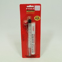 Pyrex Accessories Candy/Deep Fry Thermometer Vintage w/Case #16428 NOS - £8.98 GBP