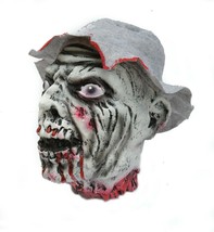 Life Size Halloween Props Zombie Severed Human Head Tortured Fisherman Corpse - £21.57 GBP