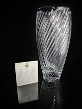 Faberge Crystal Winter Palace Tall Vase  14 3/8" by 6 1/4"  NIB - $891.81 CAD