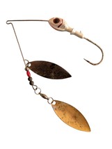 Booyah Vintage Double Willow Lure Deep Crank Lunker Gold Silver Flash Re... - $9.30