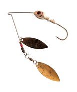 Booyah Vintage Double Willow Lure Deep Crank Lunker Gold Silver Flash Re... - $173.20 MXN