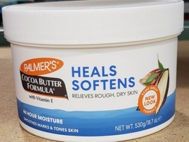 Palmer&#39;s Cocoa Butter Formula w/ Vitamin E 18.7 oz Cream Jar Heals Softens 48 hr - £17.05 GBP