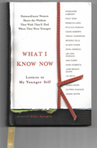 What I Know Now - Letters to My Younger Self - Hallmark Gift books. - £3.85 GBP