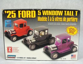 Lindberg '25 Ford 5 Window Tall "T" 1:24 Car Model Kit New! - $22.49