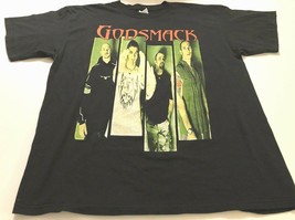 Godsmack Voodoo Tour 1999 Vintage Double-Sided Black Concert T-Shirt L - $193.04