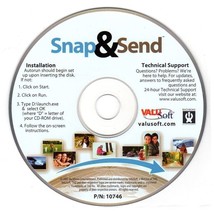 Snap &amp; Send - Snap it, Share it! PC-CD for Windows XP/Vista - NEW CD in SLEEVE - £3.18 GBP