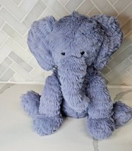 Jellycat Fuddlewuddle Elephant Blue Purple Plush Toy 9” Medium Stuffed Animal - £15.55 GBP