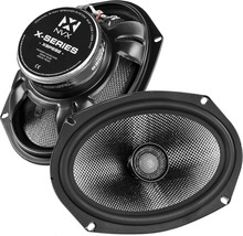 Nvx® Xsp692 6X9 Car Speakers, 600W Max, 300W Rms, 2-Way Coaxial W/ 1&quot; Si... - $168.94