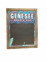Genesee Beer and Ale Stained Glass Chalkboard Sign - £22.55 GBP