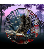 Beautiful Flag &amp; Boots Spinner 10&quot; /w FREE Shipping - $34.30 CAD