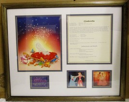 Walt Disney&#39;s CINDERELLA Cast Member Exclusive Lithograph 1 of 4 - £38.70 GBP