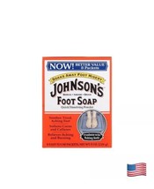 Johnsons Foot Soap Soothes Tired Aching Feet Softens Calluses 1 Box 8 Pa... - $94.05