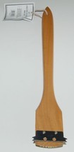 MHP WB3B Premium Grill Brushes Wood Handle Brass Bristles Scraper image 2